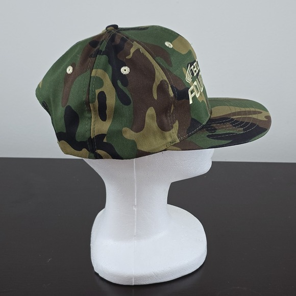 Vintage Honda Camo Fourtrax  Promo Camouflage Snapback Hat‎ 1990s Quad Nice - Picture 5 of 9